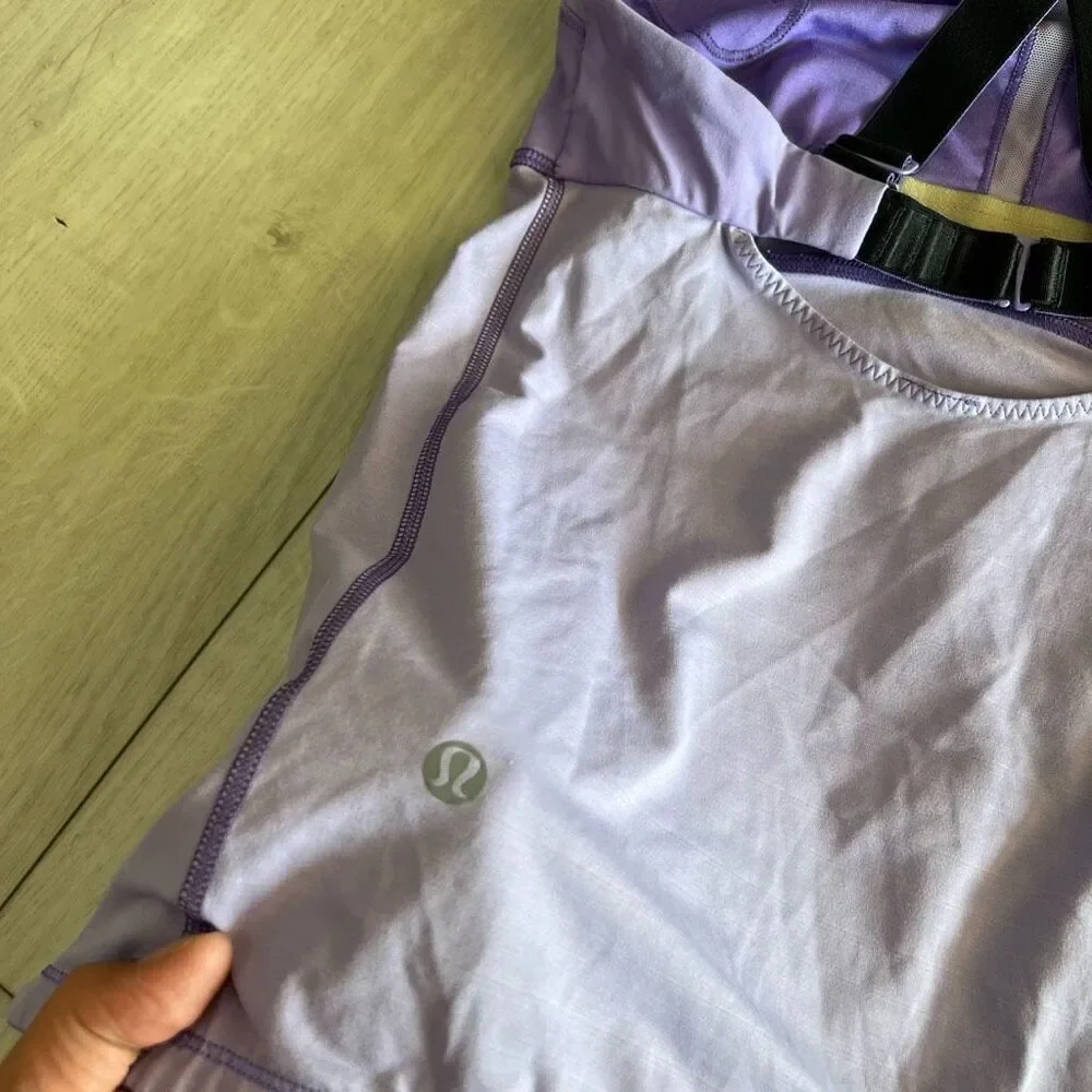 Lululemon Run Catch Me Womens Purple Tank Top Size 4